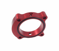 Torque Solution Throttle Body Spacer (Red): Hyundai Sonata 2.0T Throttle Body Spacers Torque Solution