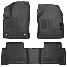 Load image into Gallery viewer, Husky Liners 2016 Toyota Prius Weatherbeater Black Front &amp; 2nd Seat Floor Liners (Footwell Coverage) Floor Mats - Rubber Husky Liners
