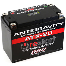 Load image into Gallery viewer, Antigravity YTX20 Lithium Battery w/Re-Start Batteries Antigravity Batteries

