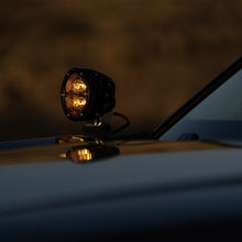 Load image into Gallery viewer, Rigid Industries 360-Series 4in Fog w/ Amber PRO Lens - White (Pair) Light Bars &amp; Cubes Rigid Industries
