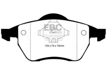 Load image into Gallery viewer, EBC 96-98 Audi A4 1.8 Turbo (B5) Ultimax2 Front Brake Pads Brake Pads - OE EBC   
