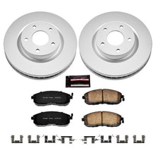 Load image into Gallery viewer, Power Stop 07-12 Nissan Sentra Front Z17 Evolution Geomet Coated Brake Kit Brake Kits - Performance Blank PowerStop

