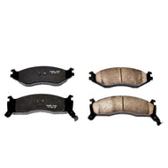 Power Stop 92-93 Chrysler Daytona Front Z16 Evolution Ceramic Brake Pads Brake Pads - OE PowerStop
