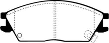 Load image into Gallery viewer, EBC 95-99 Hyundai Accent Greenstuff Front Brake Pads Brake Pads - Performance EBC   
