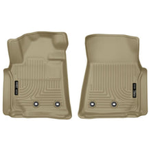 Load image into Gallery viewer, Husky Liners 13-16 Lexus LX570 / 13-16 Toyota Land Cruiser WeatherBeater Front Tan Floor Liners Floor Mats - Rubber Husky Liners
