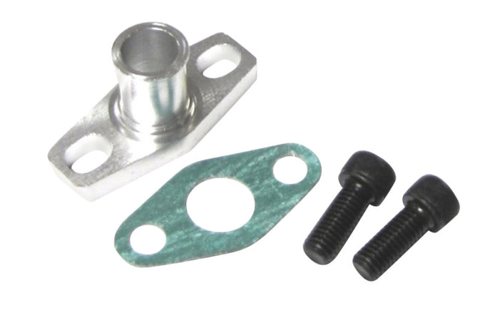 ISR Performance GT Oil Drain Flange Integrated 5/8 Male Neck (fits GT15-GT35 BB Turbos) Drain Plugs ISR Performance
