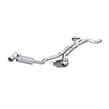 Load image into Gallery viewer, MBRP 2010 Chev Camaro V6 3.6L Dual Cat Back Round Tips (11 Conv. MUST purchase mbrpAD1710) Catback MBRP

