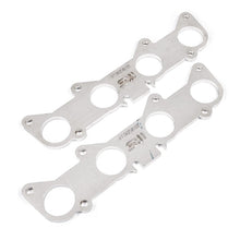 Load image into Gallery viewer, Stainless Works Ford 5.2L/5.0L Coyote Round Port Header 304SS Exhaust Flanges 1-7/8in Primaries Flanges Stainless Works
