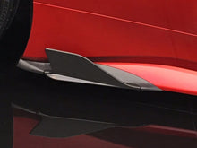 Load image into Gallery viewer, Capristo 03FE08710002LM Ferrari 488 GTB &amp; GTS Carbon Side Fins (With Adapters) (Matte)
