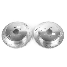 Load image into Gallery viewer, Power Stop 13-16 Scion FR-S Rear Evolution Drilled &amp; Slotted Rotors - Pair Brake Rotors - Slot &amp; Drilled PowerStop   
