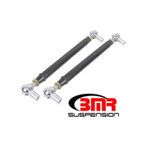 Load image into Gallery viewer, BMR 99-04 Mustang Chrome Moly Lower Control Arms w/ Double Adj. Rod Ends - Black Hammertone Control Arms BMR Suspension
