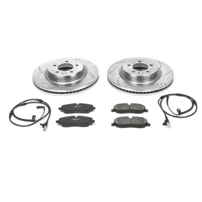 Power Stop 05-09 Land Rover LR3 Front Z23 Evolution Sport Brake Kit Brake Kits - Performance D&S PowerStop   
