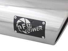 Load image into Gallery viewer, aFe MACH Force-XP 304 SS Single Wall Polished Exhaust Tip Pair 4in Inlet x 6in Outlet x 15in L Tips aFe
