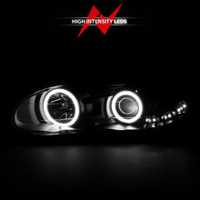 Load image into Gallery viewer, ANZO 1998-2002 Chevrolet Camaro Projector Headlights w/ Halo Black Headlights ANZO
