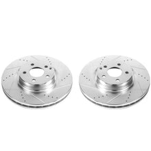 Load image into Gallery viewer, Power Stop 07-09 Mercedes-Benz E350 Front Evolution Drilled &amp; Slotted Rotors - Pair Brake Rotors - Slot &amp; Drilled PowerStop
