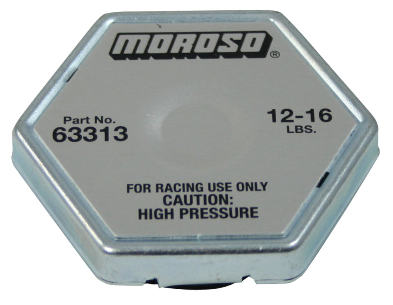 Moroso Racing Radiator Cap - 12-16lbs Radiator Caps Moroso