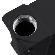Load image into Gallery viewer, Mishimoto Heavy-Duty Oil Cooler - 17in. Opposite-Side Outlets - Black Oil Coolers Mishimoto
