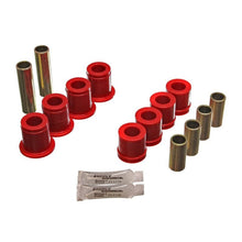 Load image into Gallery viewer, Energy Suspension 87-95 Nissan Pathfinder 2WD/4WD Red Front Control Arm Bushing Set Bushing Kits Energy Suspension
