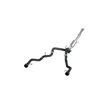 Load image into Gallery viewer, MBRP 22-23 Ford F150 T304 5in OD Black Tip Dual Rear Exit 3in Black Coated Cat Back Exhaust Catback MBRP
