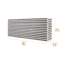 Load image into Gallery viewer, Mishimoto Universal Air-to-Air Intercooler Core - 20in / 7.8in / 3.5in Intercoolers Mishimoto
