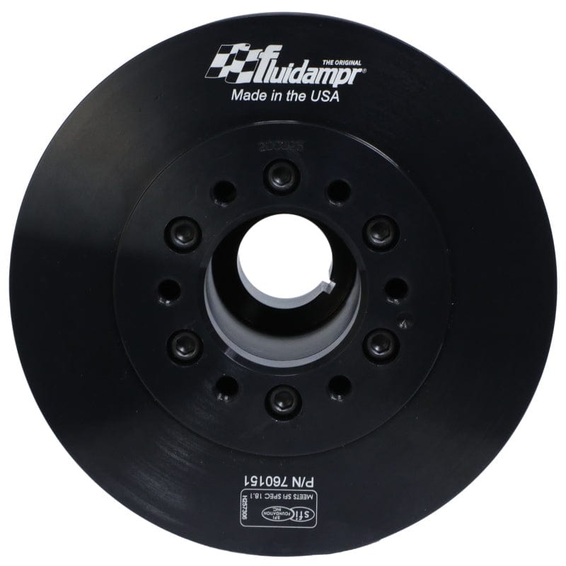 Fluidampr FDR760151 Fluidampr 19-22 GM/Chevy Duramax L8T Steel Externally Balanced Damper