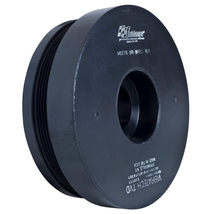 Fluidampr FDR830111 Fluidampr 6.6L GM Duramax 2006-2008 Steel Externally Balanced Damper