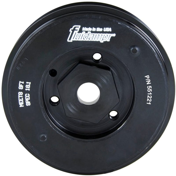 Fluidampr FDR551221 Fluidampr 91-08 VW Golf/05-12 Passat B6/B7 / 03-10 Audi TT Steel Internally Balanced Damper