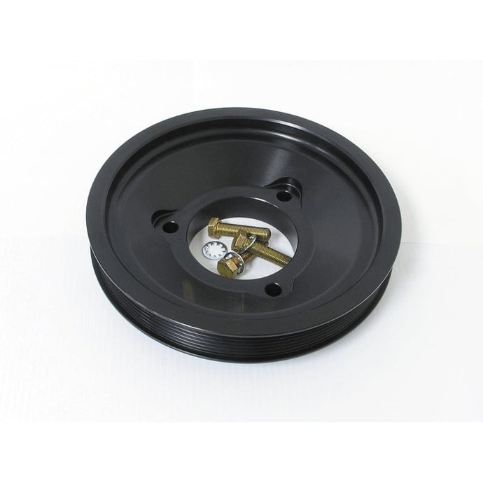 Fluidampr FDR717675 Fluidampr Ford 6.0L Powerstroke 8in Duel Belt 5 and 7 Rib Pulley For Alternator