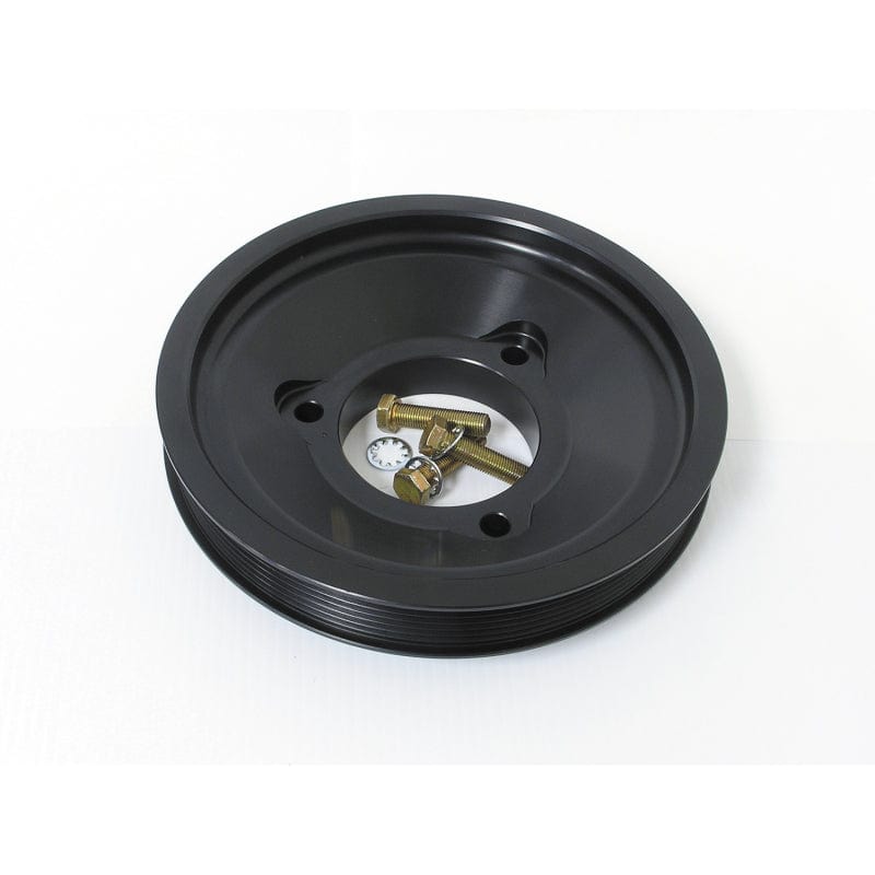 Fluidampr FDR717675 Fluidampr Ford 6.0L Powerstroke 8in Duel Belt 5 and 7 Rib Pulley For Alternator