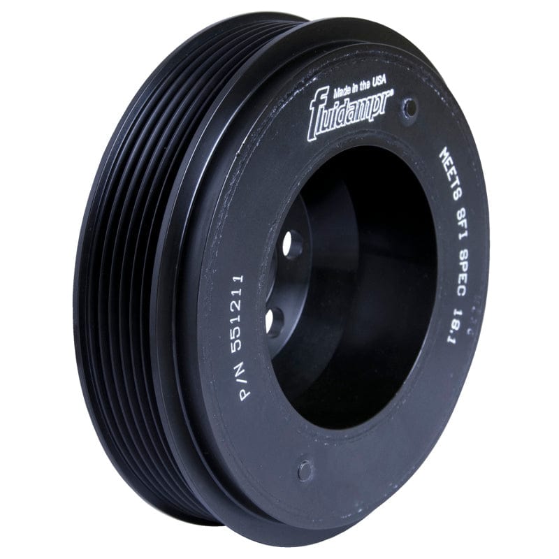 Fluidampr FDR551211 Fluidampr VW 06-08 2L FSI Motor (6 bolt hole mounting) Steel Internally Balanced Damper