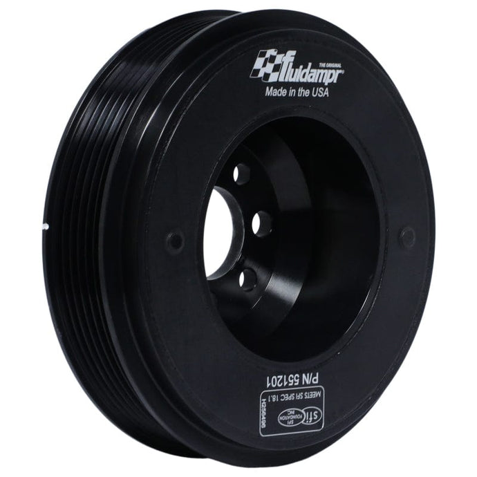 Fluidampr FDR551201 Fluidampr VW 2000-2005 1.8L Turbo Motor (4 bolt hole mounting) Steel Internally Balanced Damper