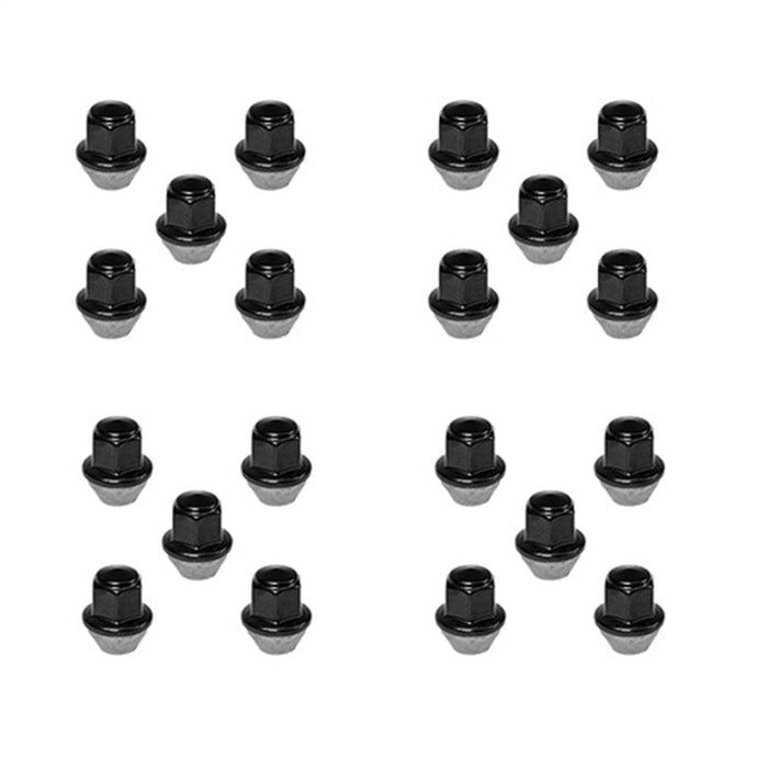 Ford Racing FRPM-1012K-MB Ford Racing 15-18 Mustang Black Lug Nut Kit (20 Lug Nuts)