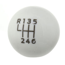 Load image into Gallery viewer, Ford Racing FRPM-7213-M8B Ford Racing 15-19 Ford Mustang EcoBoost / GT w/ 6-Speed Manual Transmission Bullitt White Shift Knob
