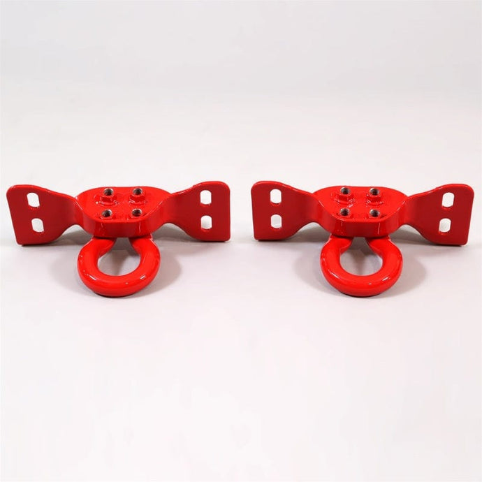 Ford Racing FRPM-18954-SDR Ford Racing 17-22 Super Duty Tow Hooks - Red (Pair)