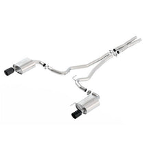 Load image into Gallery viewer, Ford Racing FRPM-5200-M8SB Ford Racing 2015 Mustang 5.0L Sport Cat-Back Exhaust System Black Chrome
