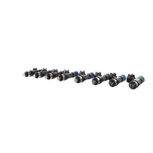 Load image into Gallery viewer, Ford Racing FRPM-9593-M55GT Ford Racing 55 LB/HR at 40PSI Fuel Injector Set 8 Pack
