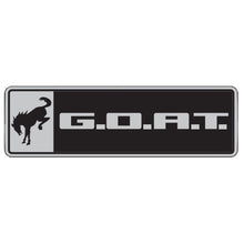 Load image into Gallery viewer, Ford Racing FRPM-1447-GOAT Ford Racing Bronco/Bronco Sport G.O.A.T. Badge - Black/Chrome
