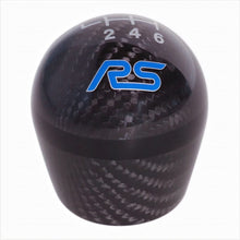 Load image into Gallery viewer, Ford Racing FRPM-7213-FRSCF Ford Racing Focus RS Black Carbon Fiber Shift Knob 6 Speed
