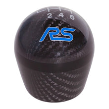 Load image into Gallery viewer, Ford Racing FRPM-7213-FRSCF Ford Racing Focus RS Black Carbon Fiber Shift Knob 6 Speed

