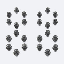 Load image into Gallery viewer, Ford Racing FRPM-1012K-BR Ford Racing M12 x 1.5 Black Lug Nut - Set of 24
