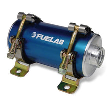 Load image into Gallery viewer, Fuelab FLB41401-3 Fuelab Prodigy High Pressure EFI In-Line Fuel Pump - 1000 HP - Blue

