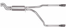 Load image into Gallery viewer, Gibson gib65549 Gibson 01-05 Chevrolet Silverado 2500 HD Base 6.0L 2.5in Cat-Back Dual Split Exhaust - Stainless
