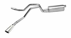 Gibson gib65002 Gibson 02-05 Chevrolet Silverado 1500 Base 4.3L 2.5in Cat-Back Dual Extreme Exhaust - Stainless