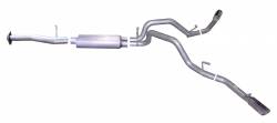Gibson gib65635 Gibson 07-09 Chevrolet Silverado 1500 LT 4.8L 2.25in Cat-Back Dual Extreme Exhaust - Stainless