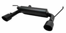 Load image into Gallery viewer, Gibson gib17303-B Gibson 07-11 Jeep Wrangler JK Rubicon 3.8L 2.5in Cat-Back Dual Split Exhaust - Black Elite (Ceramic)
