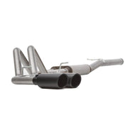 Gibson GIB65656B Gibson 14-18 GMC Sierra 1500 Denali 5.3L 3in/2.25in Cat-Back Dual Sport Exhaust - Black Elite