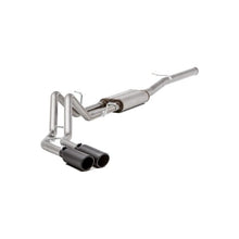 Load image into Gallery viewer, Gibson GIB65656B Gibson 14-18 GMC Sierra 1500 Denali 5.3L 3in/2.25in Cat-Back Dual Sport Exhaust - Black Elite
