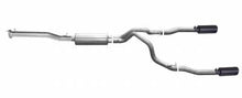Load image into Gallery viewer, Gibson gib65661B Gibson 15-18 Chevrolet Silverado 1500 LS 5.3L 3in/2.25in Cat-Back Dual Split Exhaust - Black Elite
