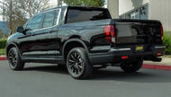 Gibson gib614002B Gibson 17-20 Honda Ridgeline 3.5L Black Elite Dual Split Cat-Back Exhaust - Stainless