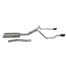 Load image into Gallery viewer, Gibson GIB617410B Gibson 20-22 Jeep Gladiator JT Rubicon 3.6L 3in/2.5in Cat-Back Dual Split Exhaust - Black Elite

